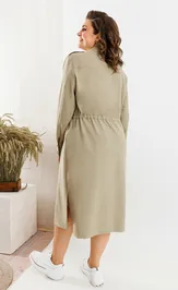 Платье BARBARA B129 хаки