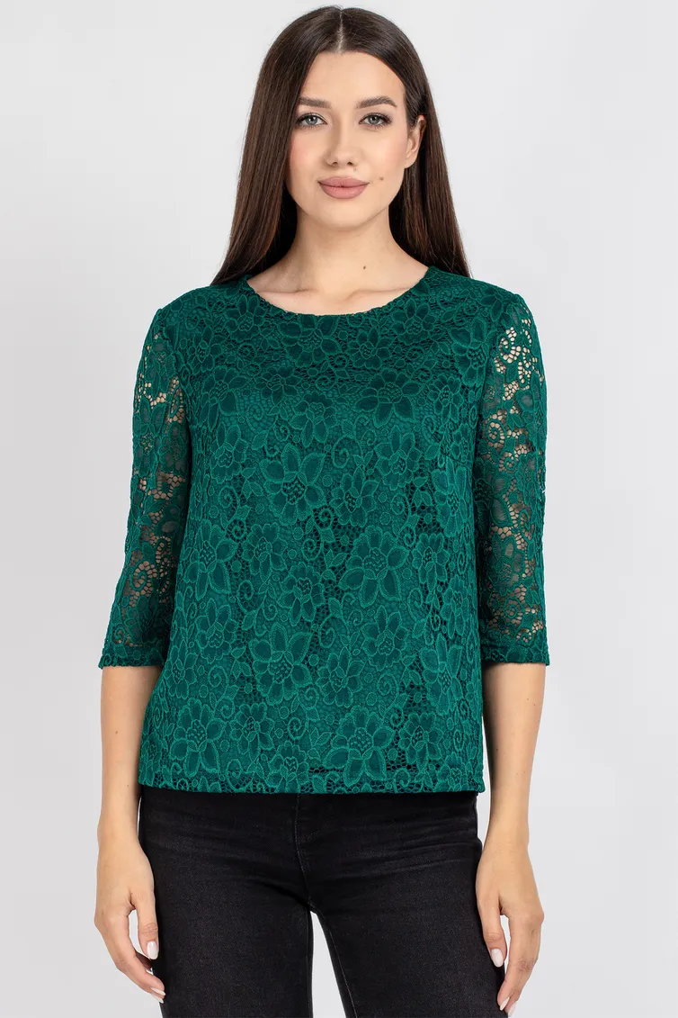 Blouse VIZAVI #704 izumrud