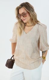 Blouse LM M 0192 bezhevaya