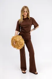Trousers Pirs #6847 shokoladnyj