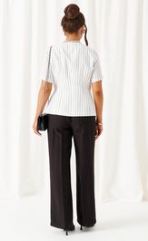 Комплект Beautiful & Free 6444 бело-черный