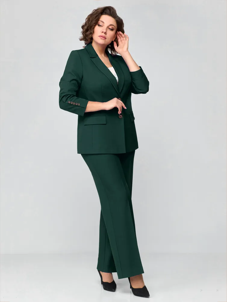 Suit Michelle Style #1177 temno zelenyj