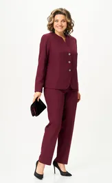 Garnitur Vilena-fashion 1210 burgundi