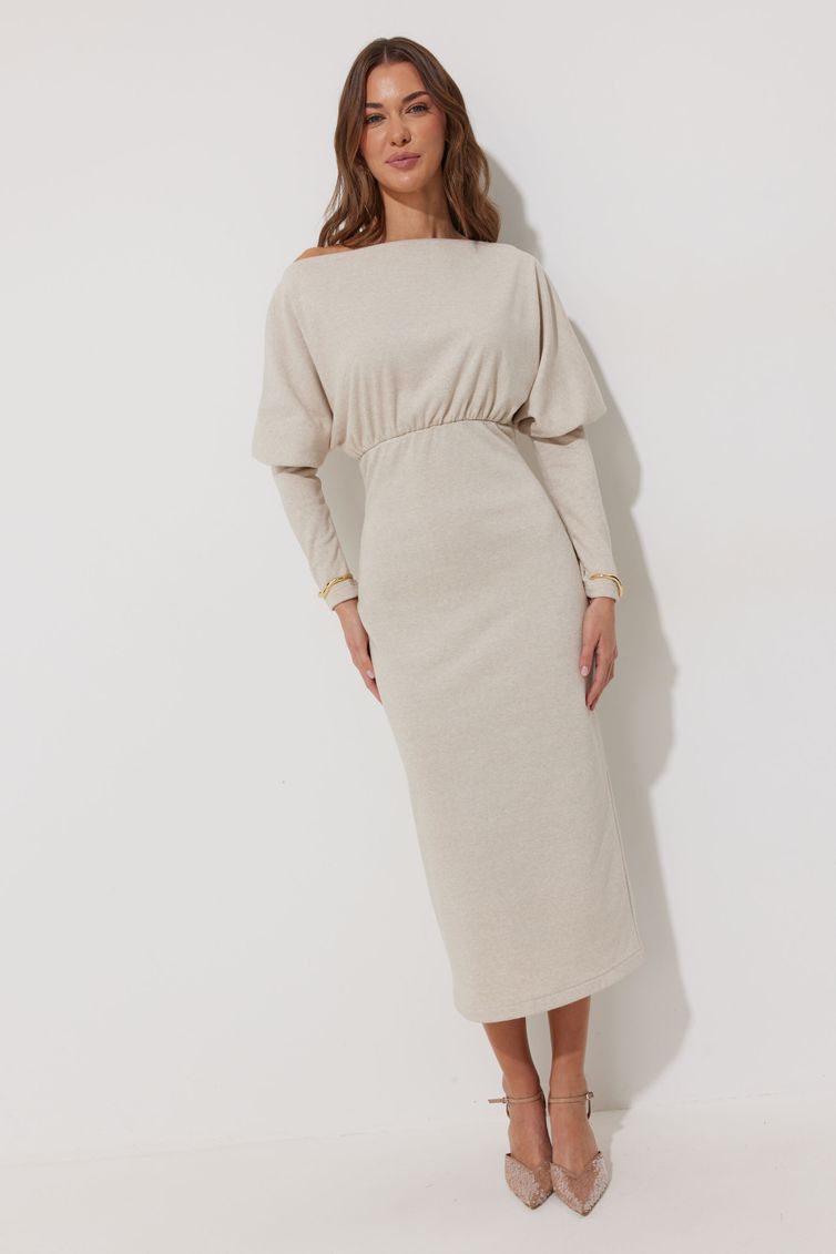 Платье Люше арт. 4266 бежевый