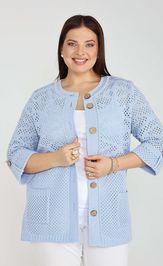 Кардиган BONADI 2178 голубой