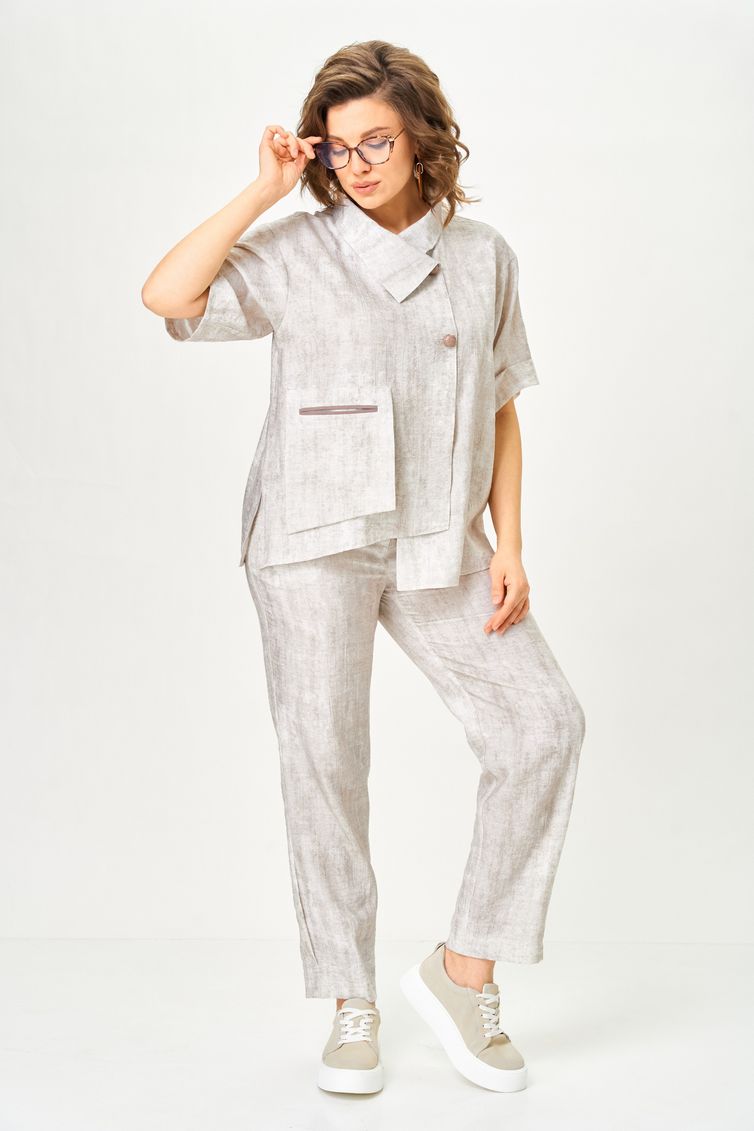 Костюм Vilena-fashion арт. 1153 молочный