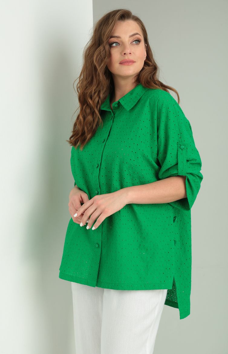 Блузка Rishelie арт. 0899-1 зел