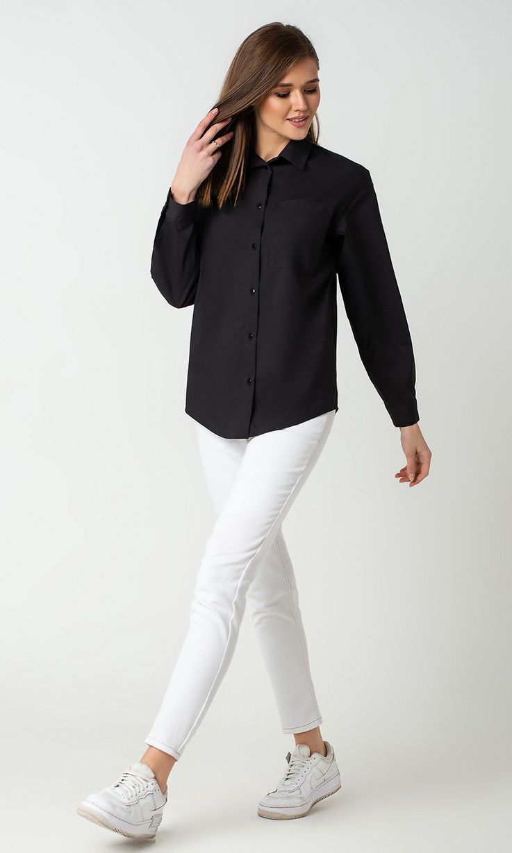 Blouse MARIKA #455 chyornyj