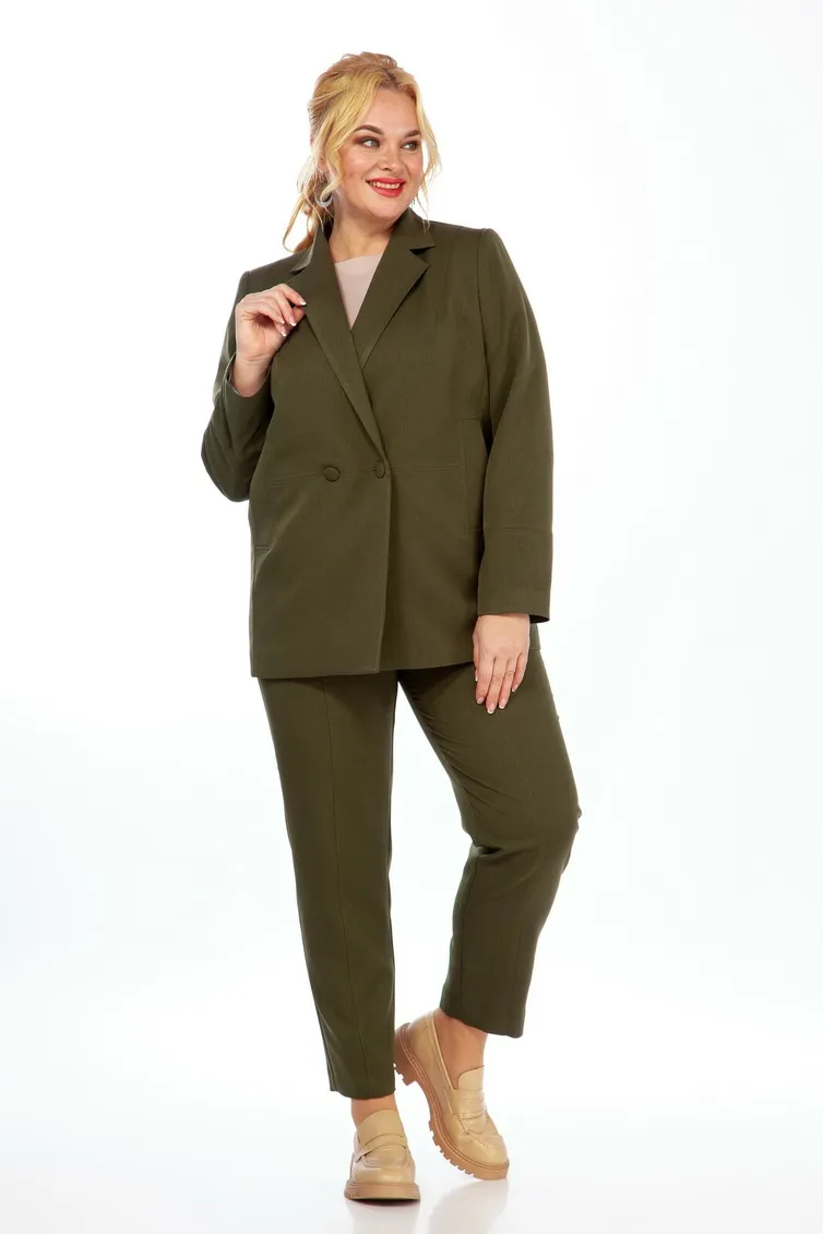 Garnitur Vilena-fashion #837 temnaya oliva