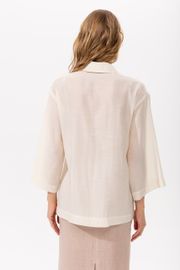 Блузка Romgil арт. РТ0159-ВИ4 молочный шоколад