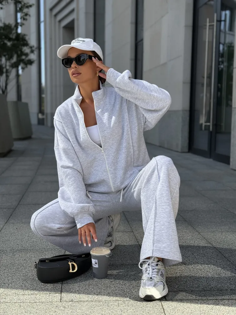 Костюм Dilana Vip арт. 2118 светло-серый