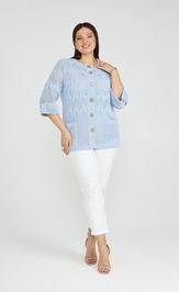 Кардиган BONADI 2187 голубой