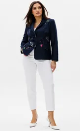 Suit Ma Cherie 3147 temno-sinij+belyj