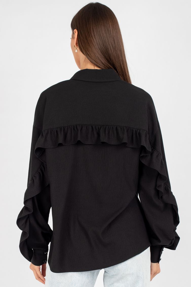 Blouse VIZAVI #736 chernyj