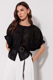 Блузка Люше арт. 4382 черный