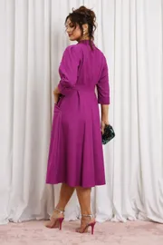 Sukienka Anastasia #1318.1 fioletovyj