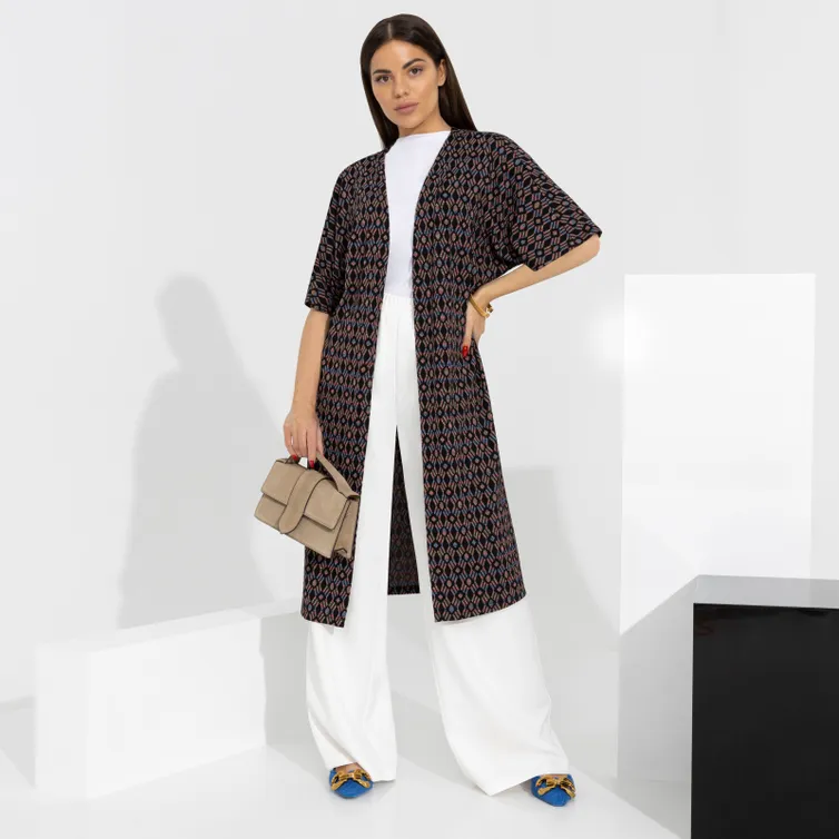 Sweter CHARUTTI #Raskras budni (s poyasom)