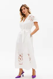 Sukienka EOLA #2820 molochnyj