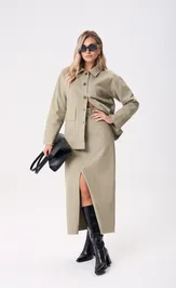 Garnitur Anastasia 1286 oliv