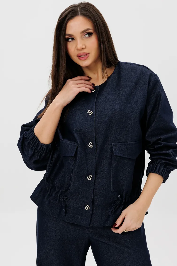 Blazer Ma Cherie #1146 temno-sinij