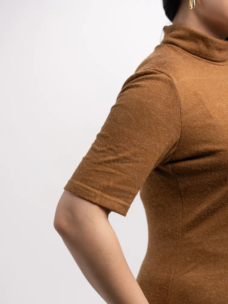 Skoczek FASHION CENTRE #V-4057/Svetlo-korichnevyj/164