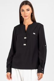 Blouse VIZAVI #739 chernyj
