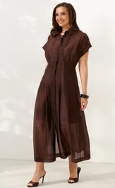 Платье Alta Moda 1091 коричневый