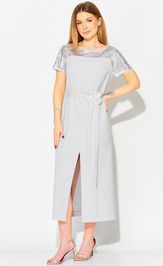 Платье LAIKONY L-114 светло-серый