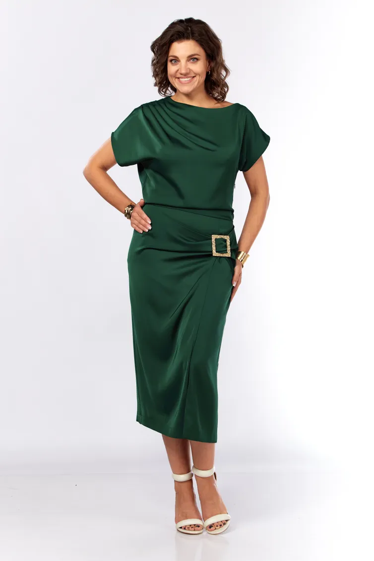 Dress Olga Style #S902 zelenaya butylka