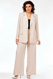 Suit Olga Style #S903 molochnyj
