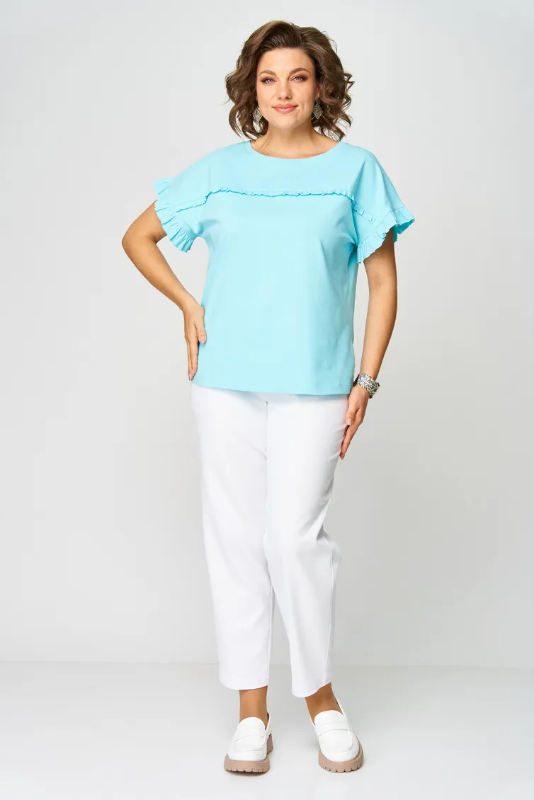 Bluzki, tuniki Rumoda #2264 goluboj
