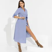 Sukienka CHARUTTI #Elegantnyj stil (blue)