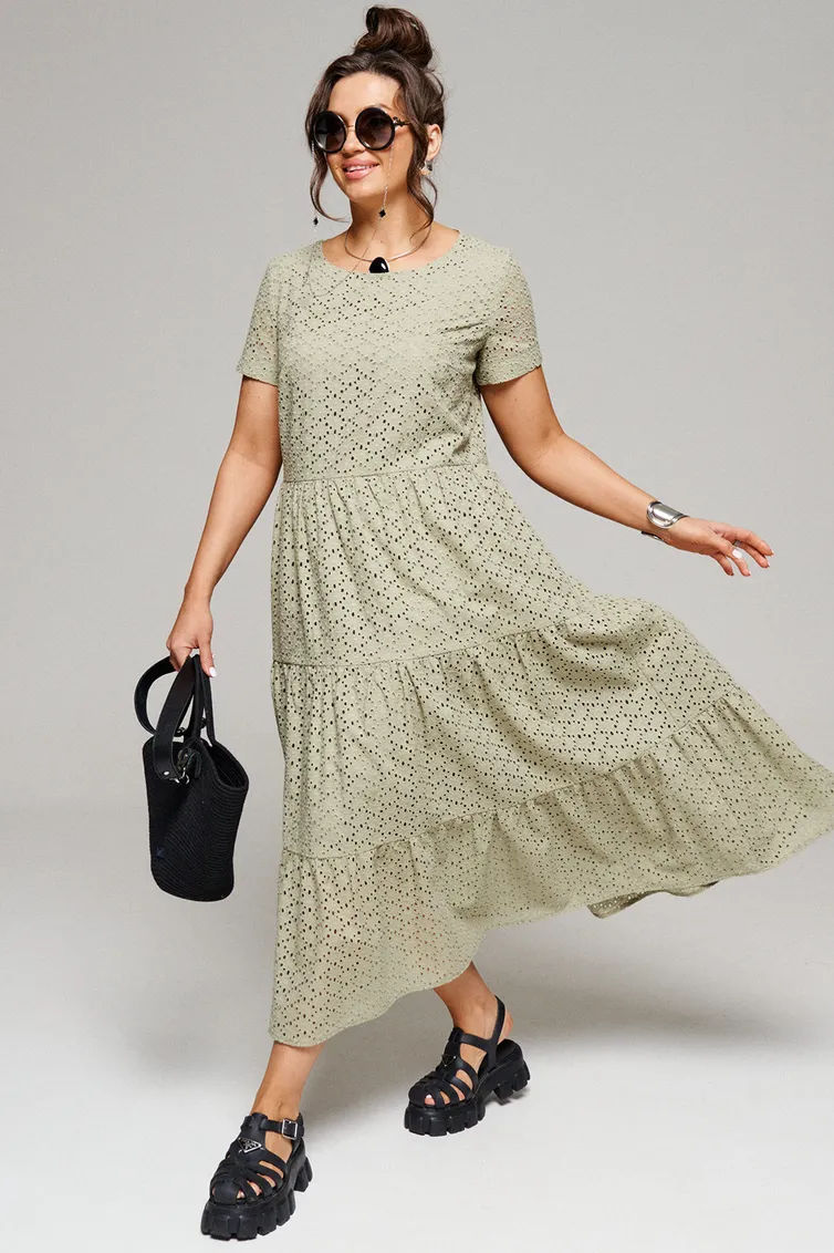 Sukienka Beautiful & Free #6151 oliva