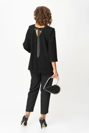 Garnitur Vilena-fashion #1112 chernyj