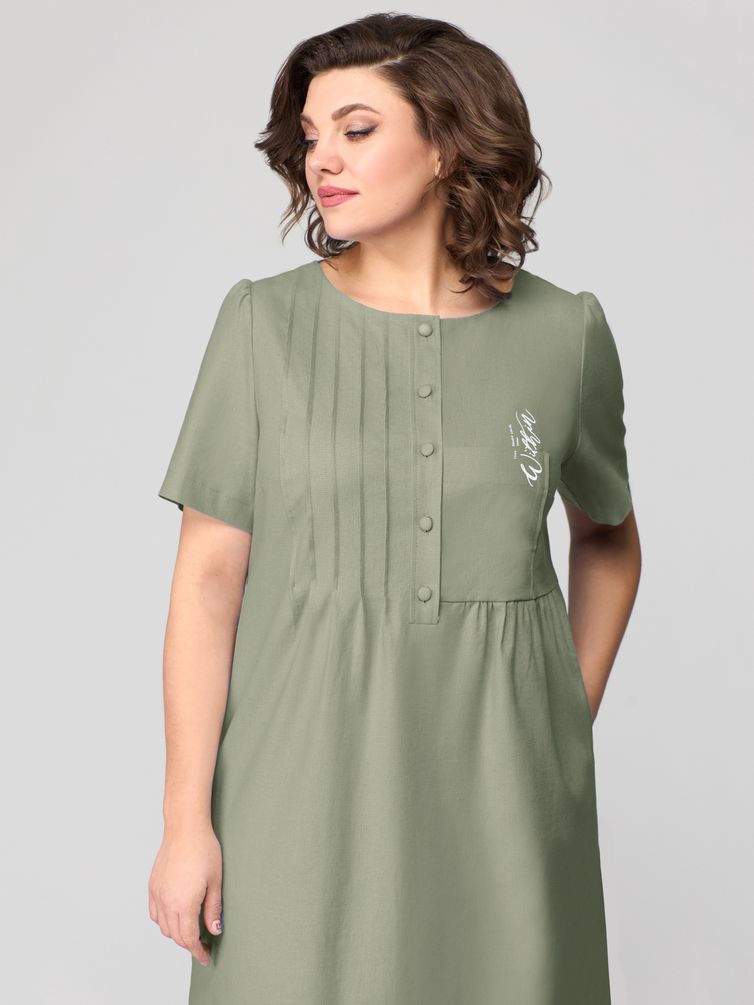 Платье Мишель Стиль арт. 1115-2 оливковый