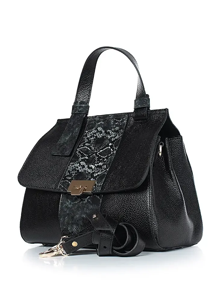 Torba Galanteya #24s898k45 chernyj/zelen