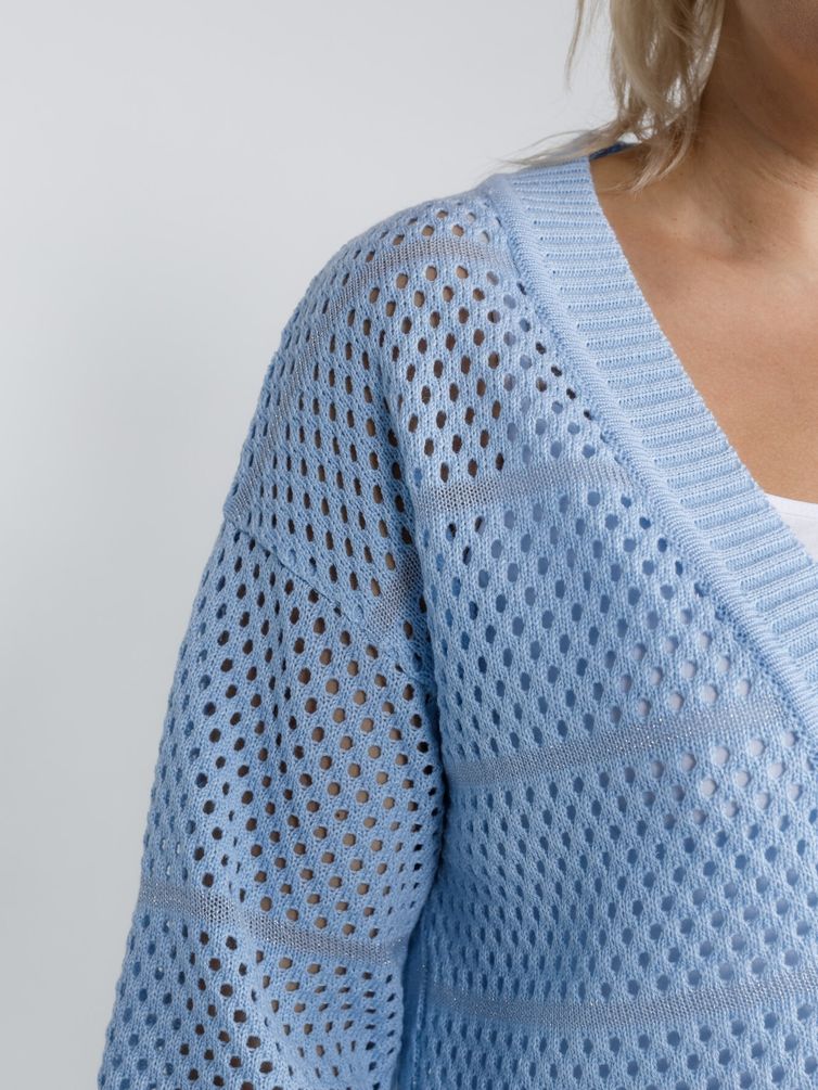 Sweter BONADI #1819 goluboj