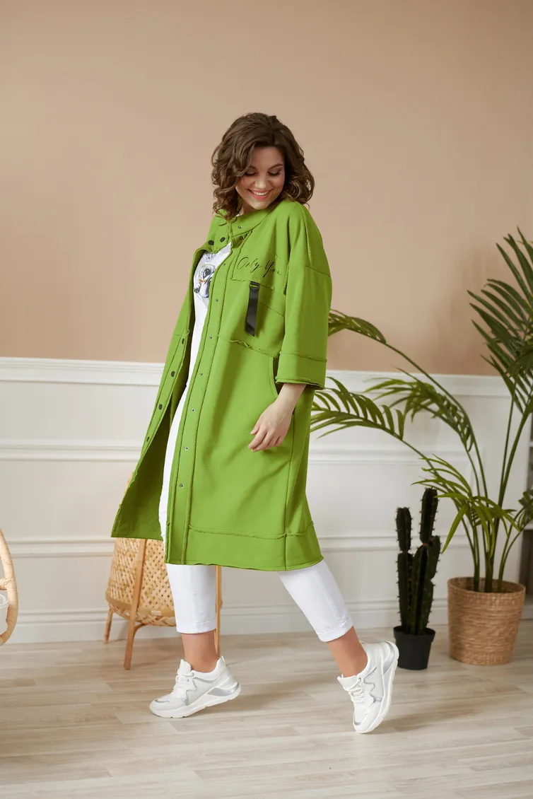 Sweter Rumoda #2019 salatovyj
