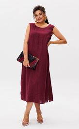 Платье Anelli Laurel 1472 вишневый сумрак