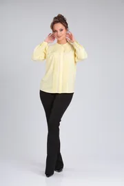 Bluzka Lady Line #549 zhelt dekor