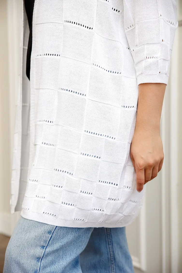 Sweter Romgil #TZ477-5 belyj