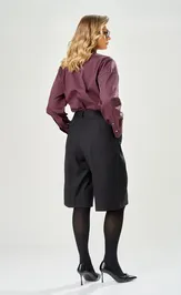 Trousers, overalls, shorts Ava fashion M-236 chernyj
