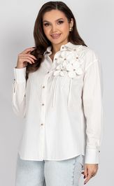 Blouse VIZAVI 820 molochnyj