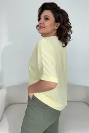 Bluzka Rumoda #2109 zheltyj