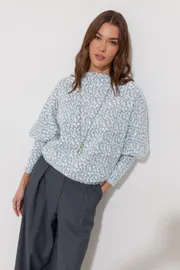 Jumper Lyushe #4277 goluboj