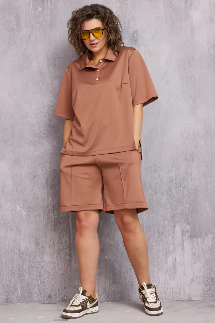 Shorts BegiModa #8004 terrakot