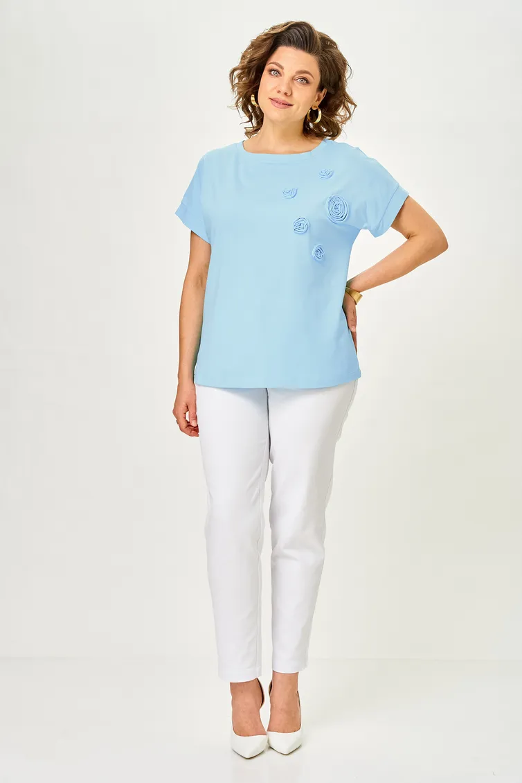 Blouson Rumoda #2288 goluboj