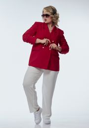 Костюм OVERYOU арт. 245 красный с белым