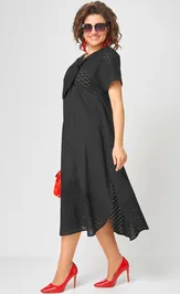 Dress EVA GRANT 7293chernyj