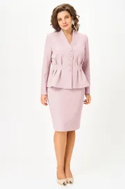 Костюм Vilena-fashion арт. 1055 кремовый